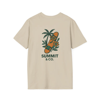 Summit&Co. Softstyle Tee-Born To Cruise (w/Back Design)