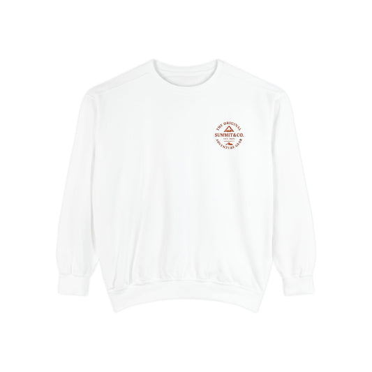 Unisex Garment-Dyed Sweatshirt - Vintage Style Cozy Top for All Occasions
