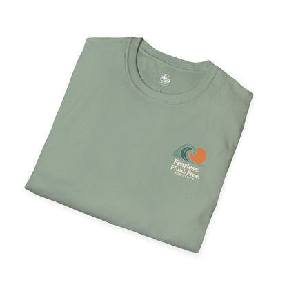 Summit&Co. Softstyle Tee-Fluid&Free (w/Back Design)