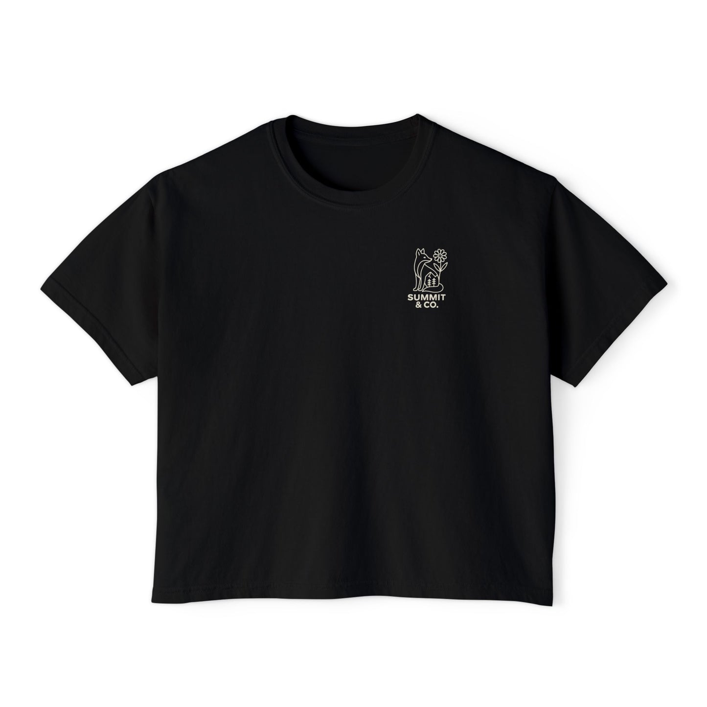 Summit&Co .Fox Women Boxy Tee