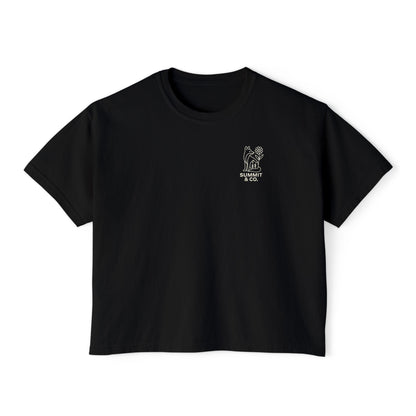 Summit&Co .Fox Women Boxy Tee