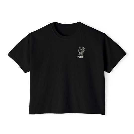 Summit&Co .Fox Women Boxy Tee