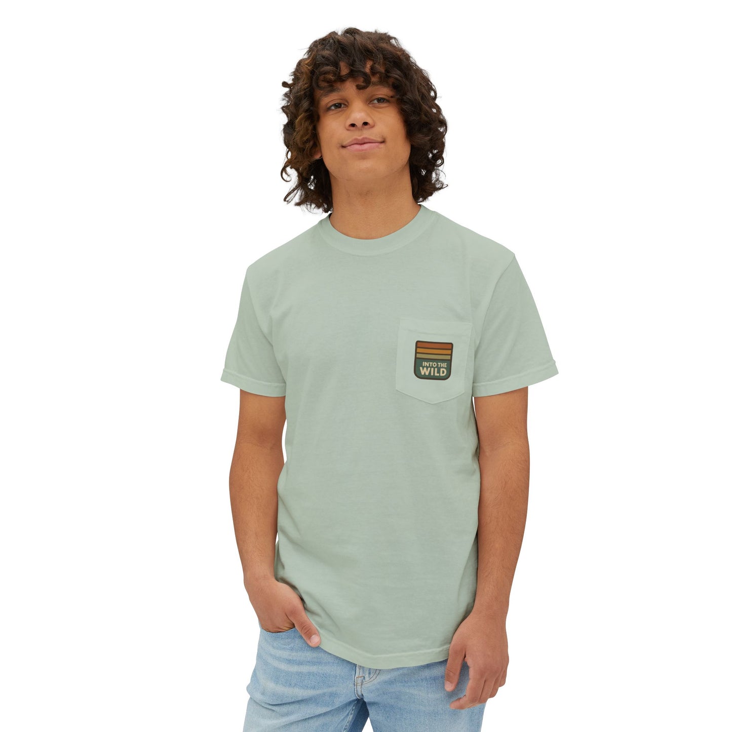 Summit&Co. Casual Pocket Tee-Into the Wild