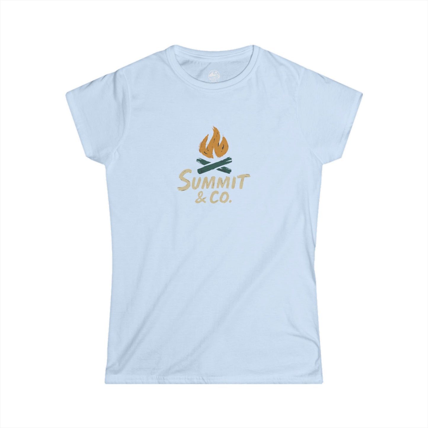 Summit&Co. Women's Slim Brush Fire Tee