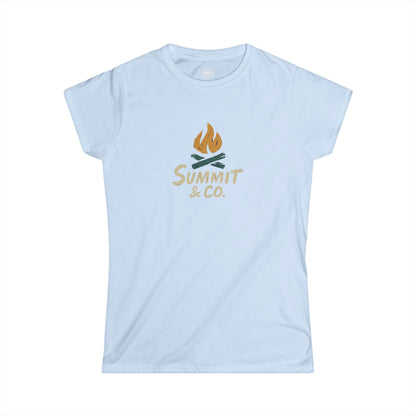Summit&Co. Women's Slim Brush Fire Tee