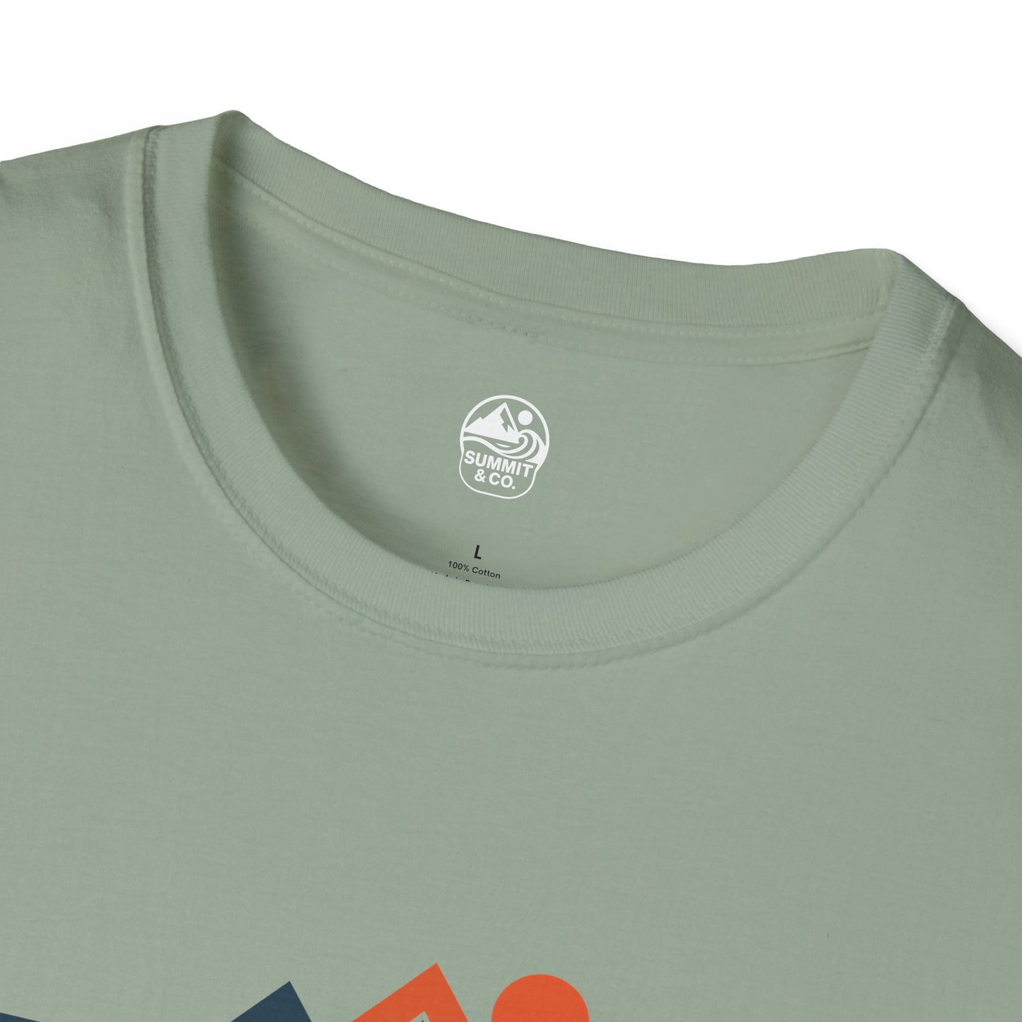 Summit&Co. Softsyle Tee-Abstract Lines