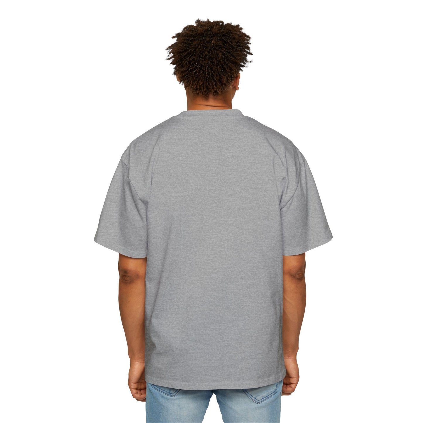 Men's Heavy Oversized Tee - Sunset Sessions
