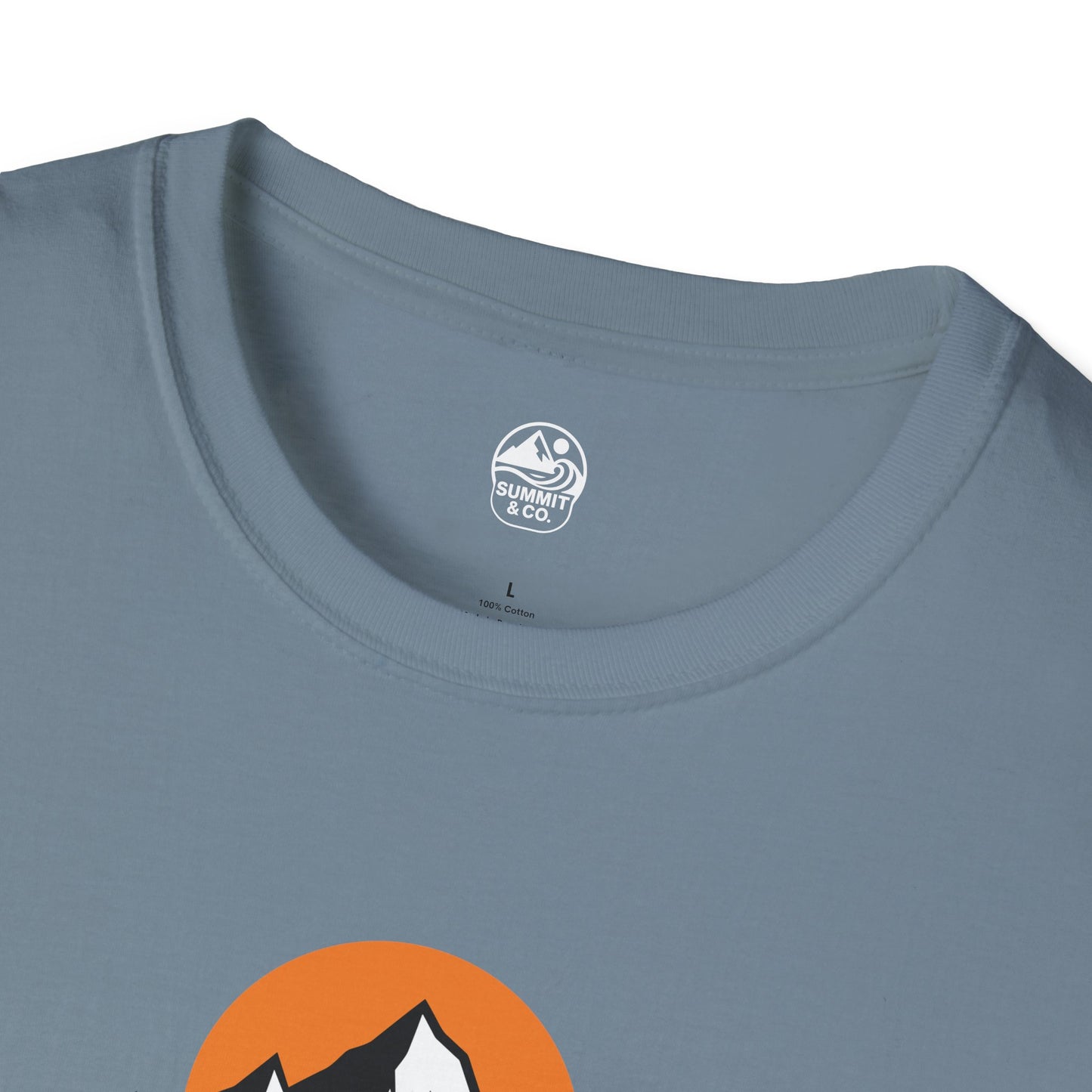 Summit&Co. Softstyle Tee-Mountain& Sun