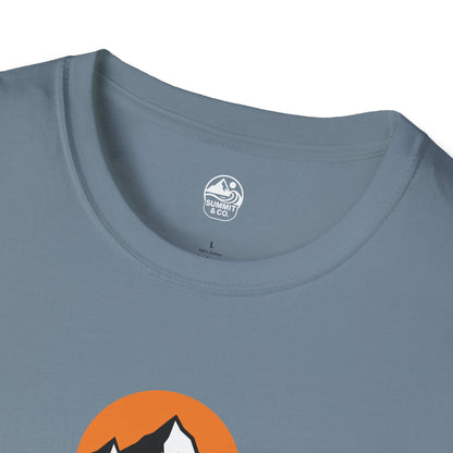 Summit&Co. Softstyle Tee-Mountain& Sun