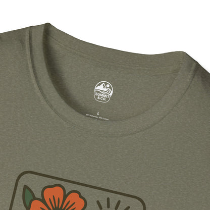 Summit&Co. Softsyle Tee-Flowers