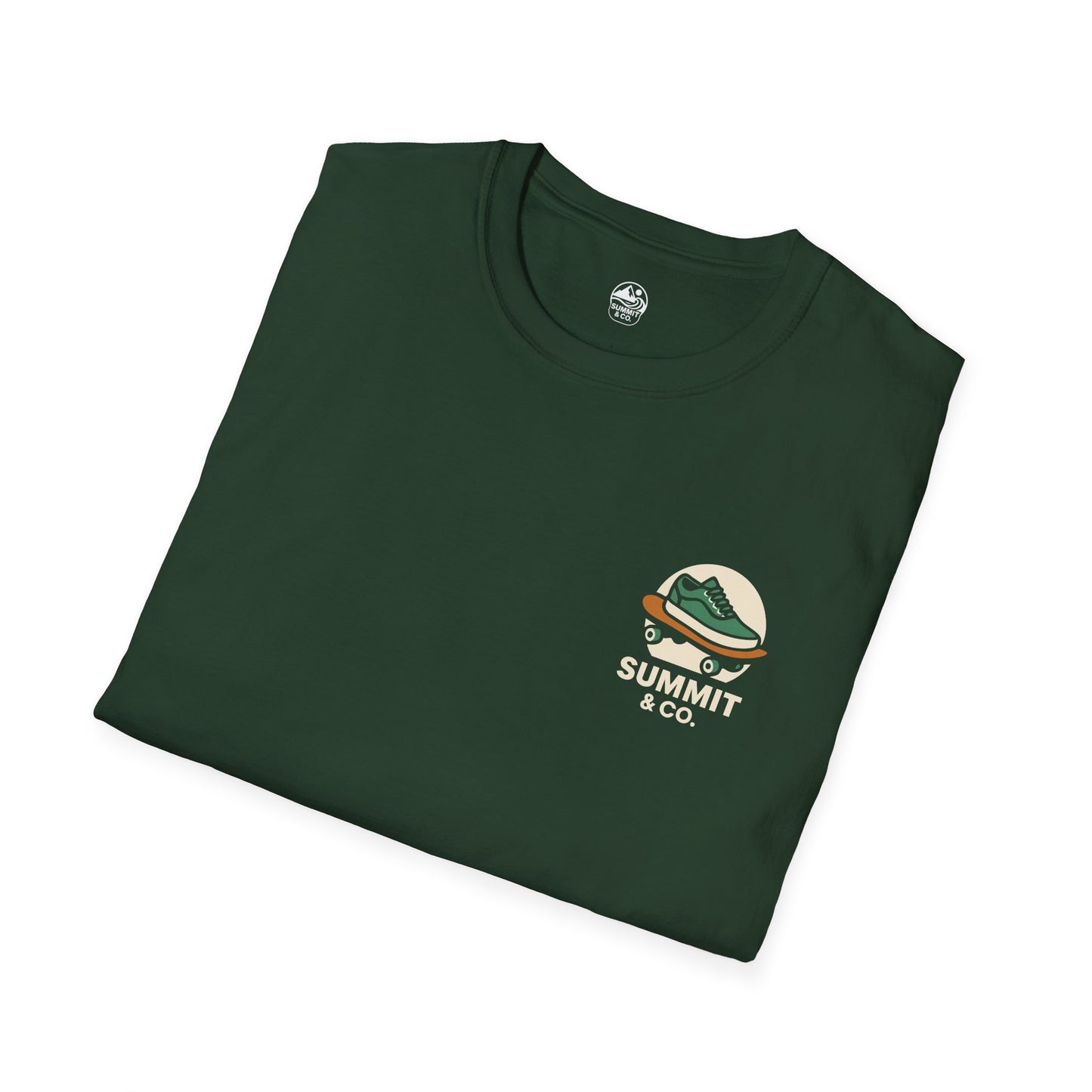 Men's Softsyle Tee-Skate Shoe Logo
