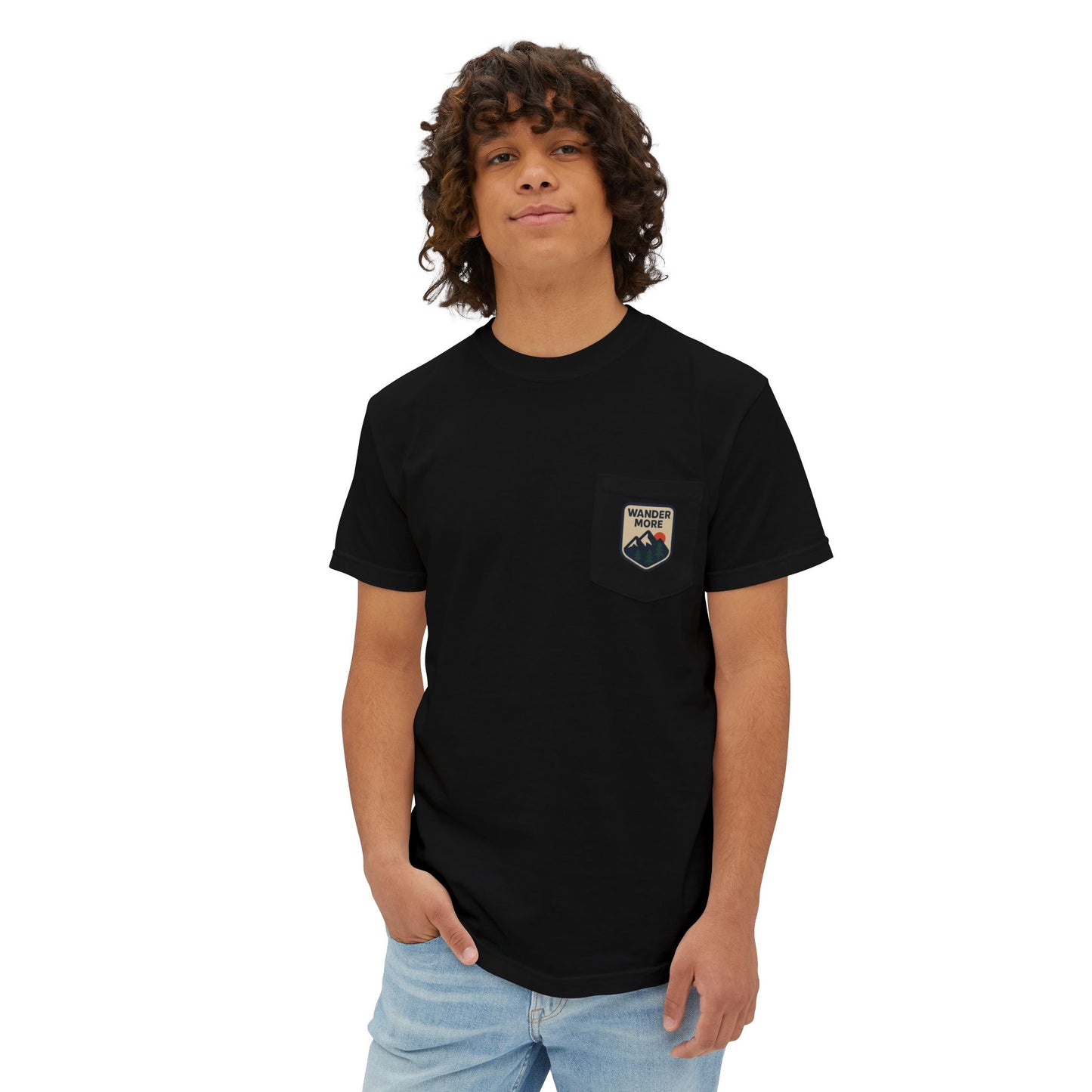 Summit&Co. Pocket Tee-Wander More