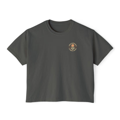 Summit&Co. Women Boxy Tee-Unstoppable Starts Here
