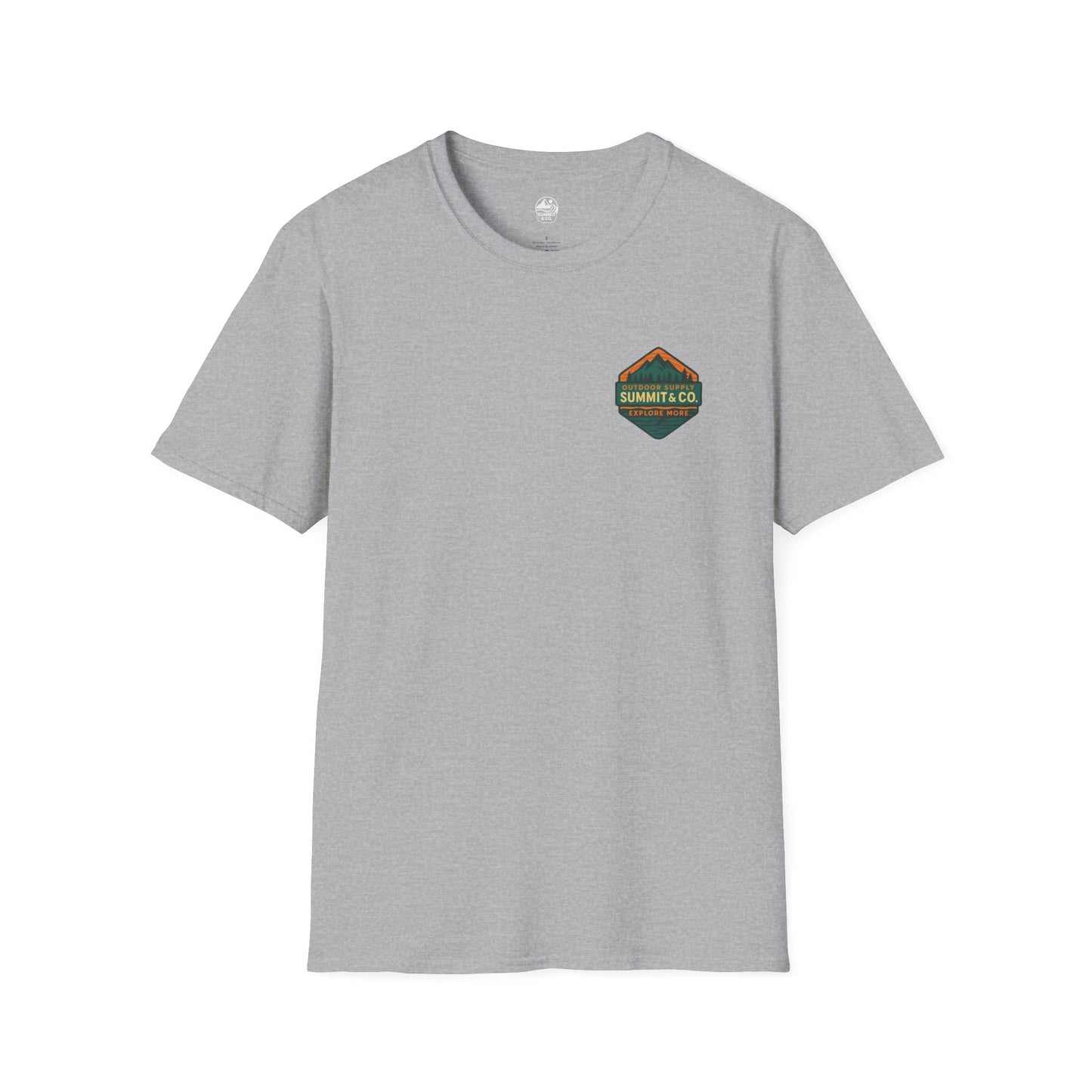 Summit&Co. Softstyle Tee- Hand-drawn Logo