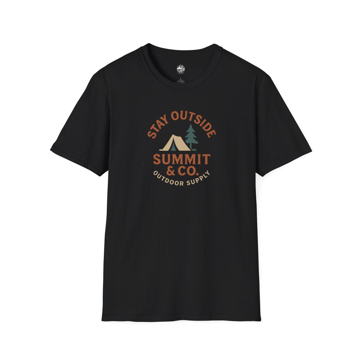 Summit&Co. Softstyle Tee-Stay Outside