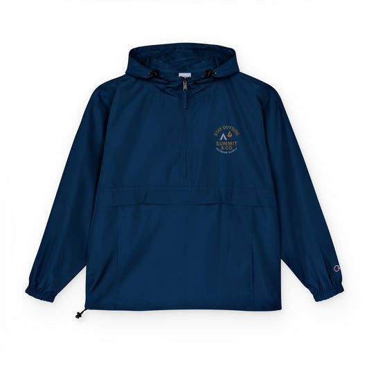 Packable Anorak Jacket with Summit & Co. Fire Design