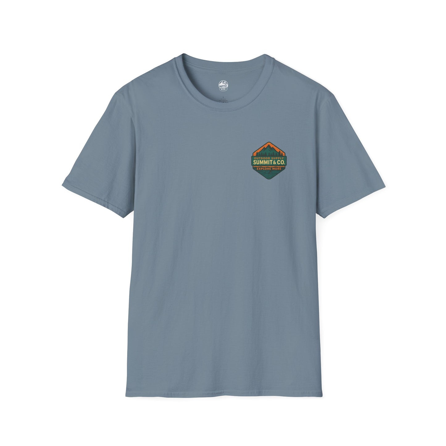 Summit&Co. Softstyle Tee- Hand-drawn Logo