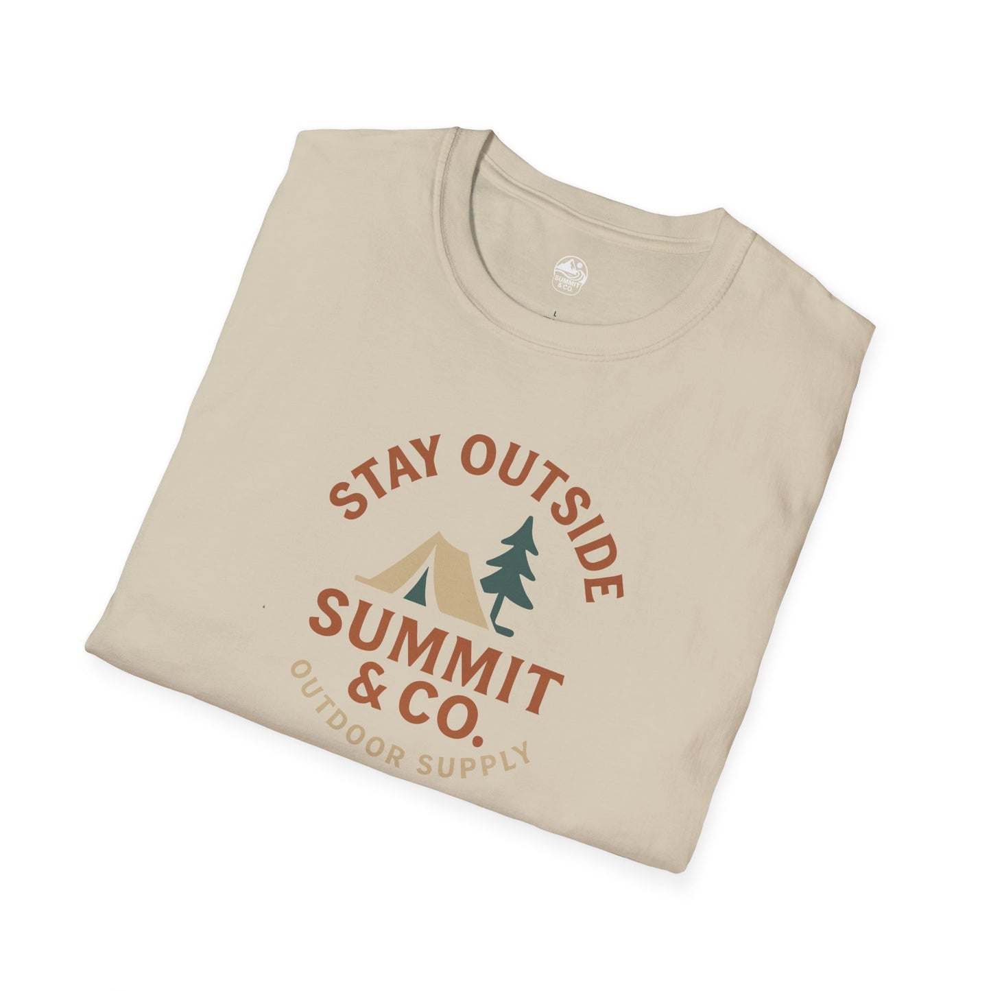 Summit&Co. Softstyle Tee-Stay Outside