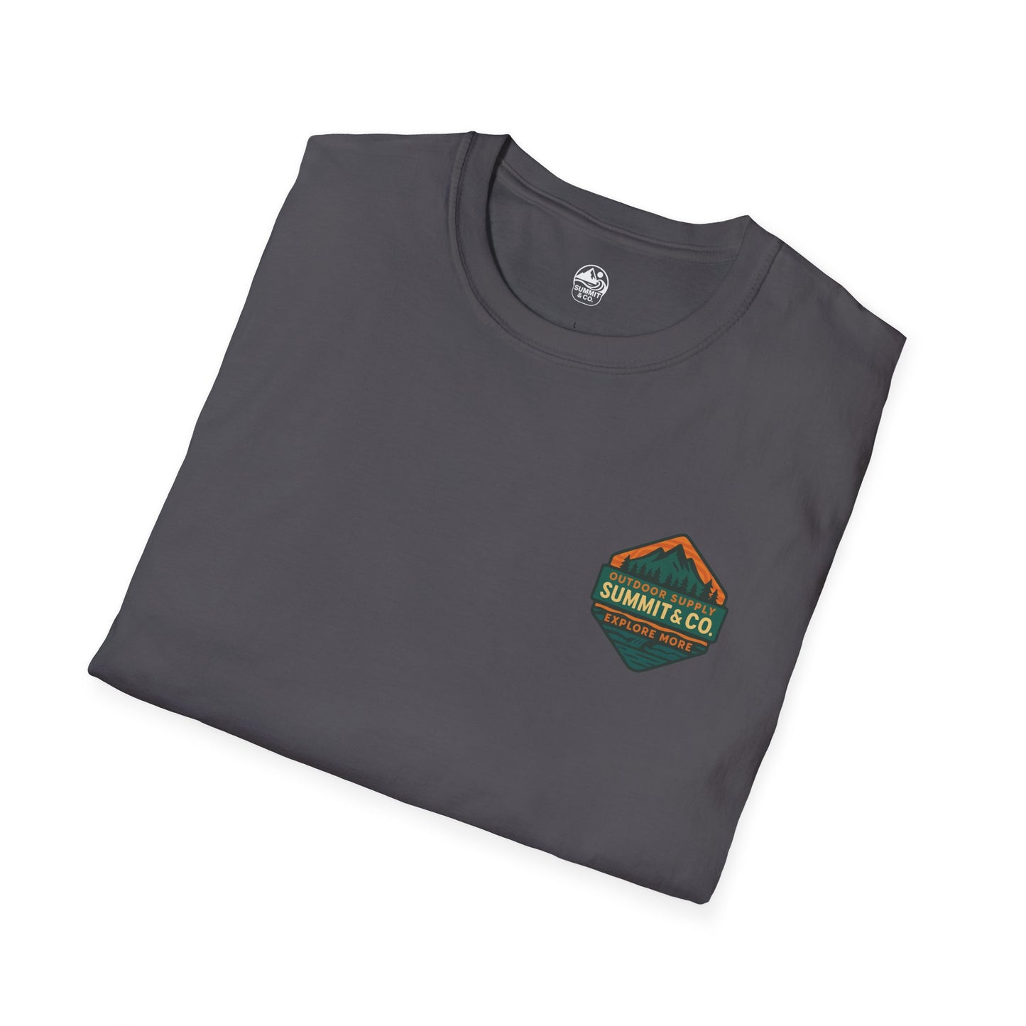 Summit&Co. Softstyle Tee- Hand-drawn Logo
