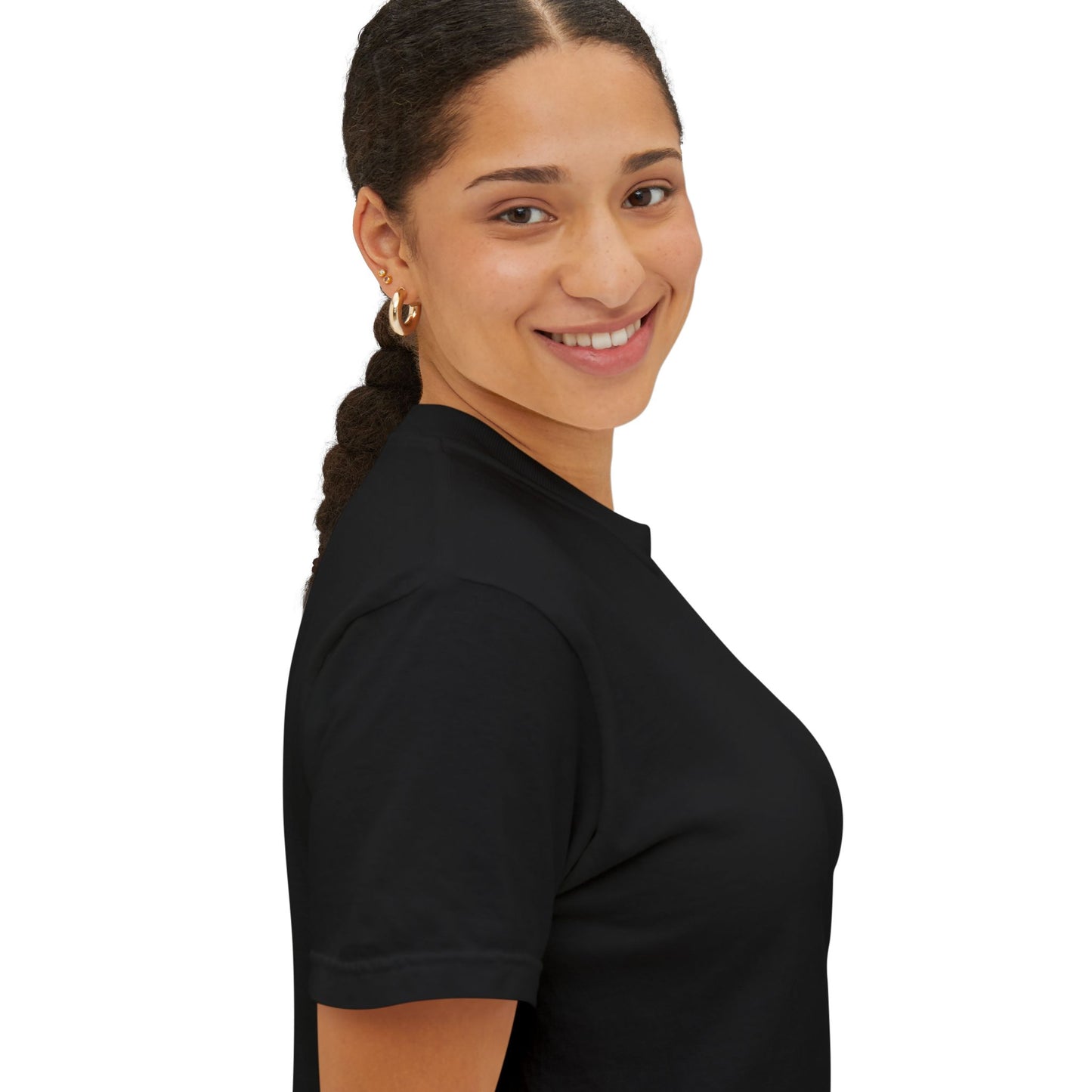 Comfortable Women's Pocket T-Shirt | Brushed Logo