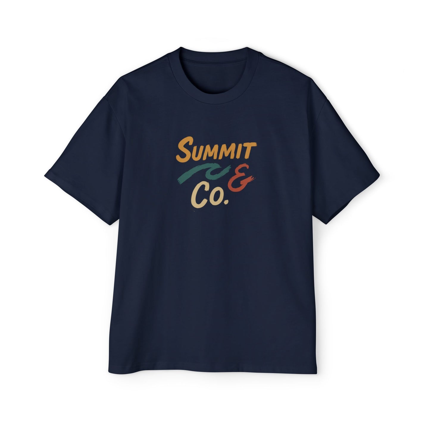 Men's Heavy Oversized Tee - Brushes T-Shirt