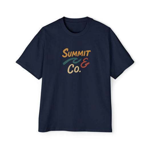Men's Heavy Oversized Tee - Brushes T-Shirt
