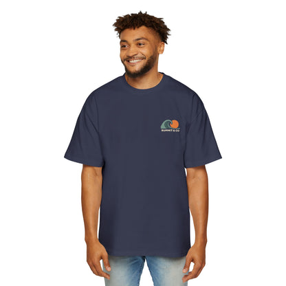 Men's Heavy Oversized Tee-Wavey