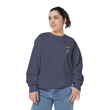 Unisex Summit&Co. Garment-Dyed Sweatshirt