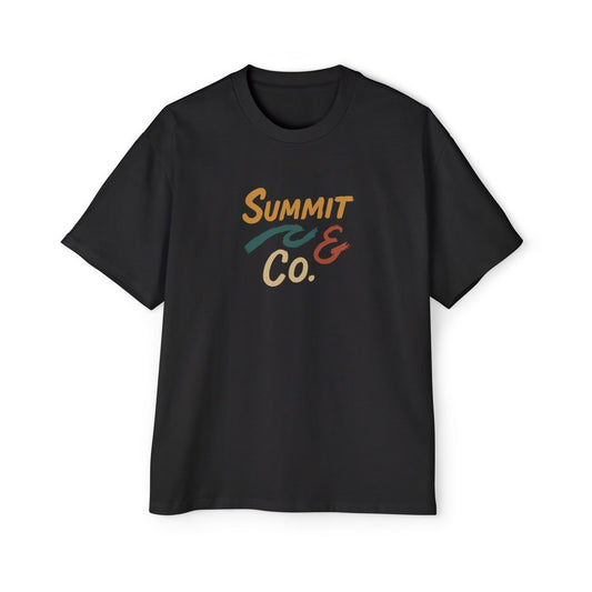 Men's Heavy Oversized Tee - Brushes T-Shirt