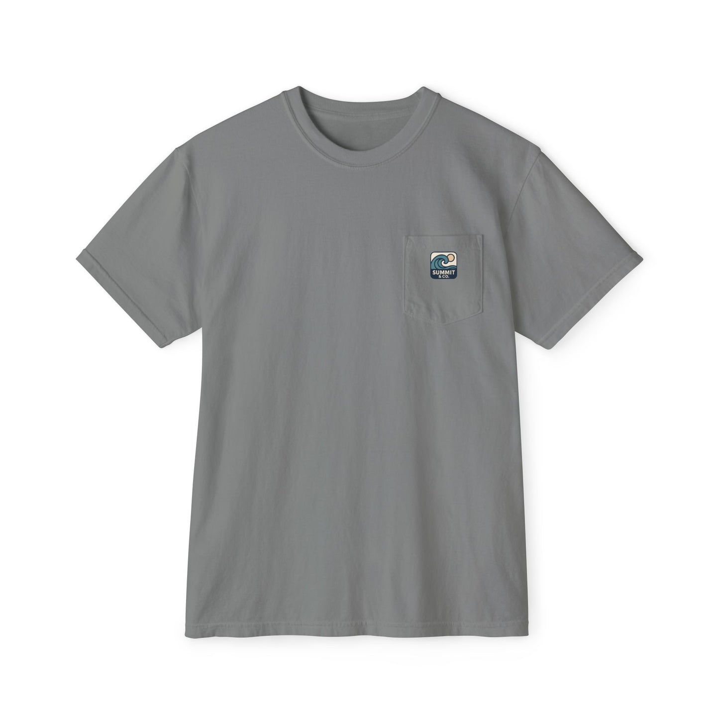 Comfortable Women's Pocket T-Shirt | Blue