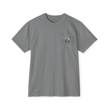 Comfortable Women's Pocket T-Shirt | Blue