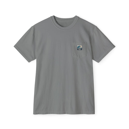 Comfortable Women's Pocket T-Shirt | Blue
