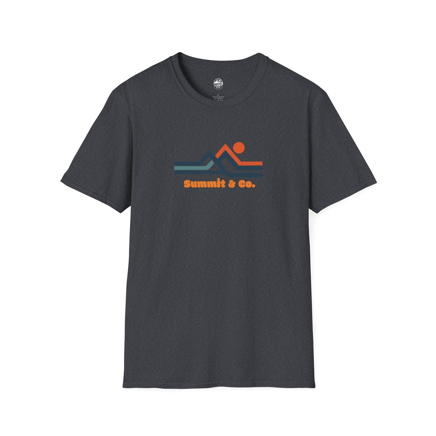 Summit&Co. Softsyle Tee-Abstract Lines