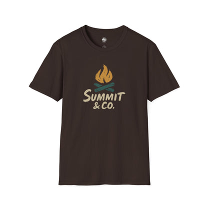 Summit&Co. Softstyle Tee- Brushed Fire