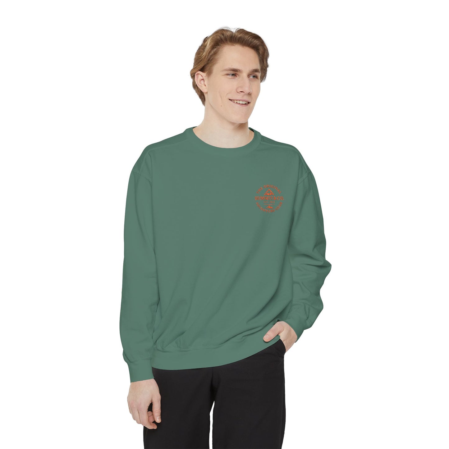 Unisex Garment-Dyed Sweatshirt - Vintage Style Cozy Top for All Occasions