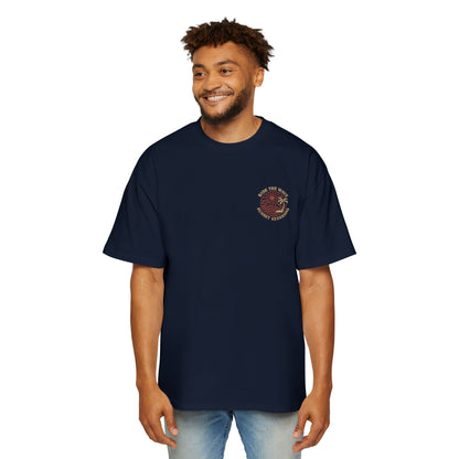 Men's Heavy Oversized Tee - Sunset Sessions