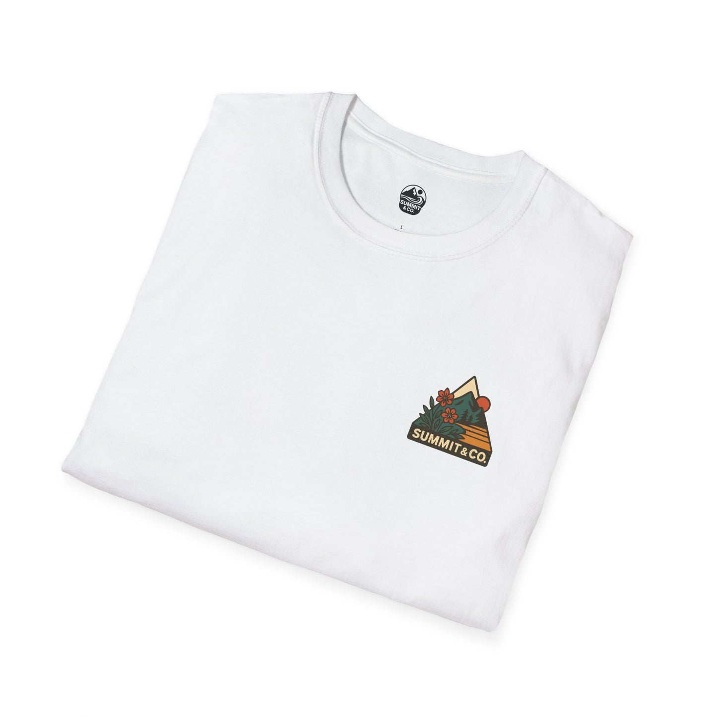 Summit&Co. Softstyle Tee-Triangular Flowers