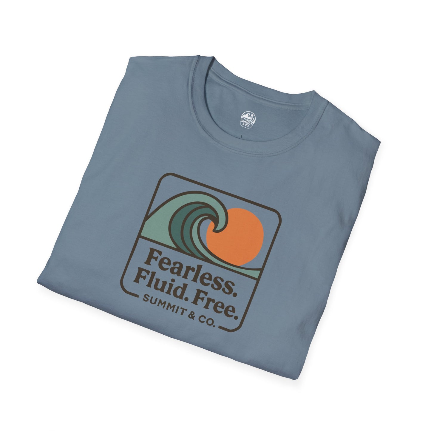 Summit&Co. Softstyle Tee-Fluid&Free