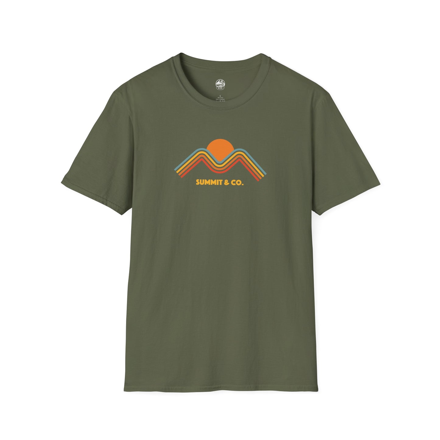 Summit&Co. Softstyle Tee-Vintage Lines