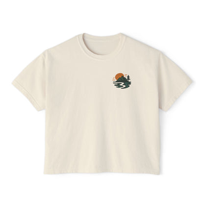Summit&Co. Women Boxy Tee-Pastel