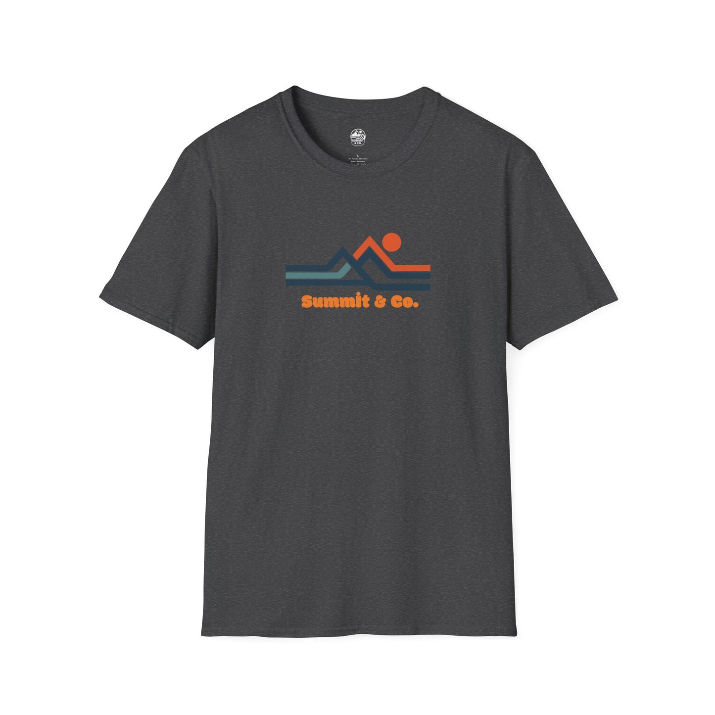 Summit&Co. Softsyle Tee-Abstract Lines