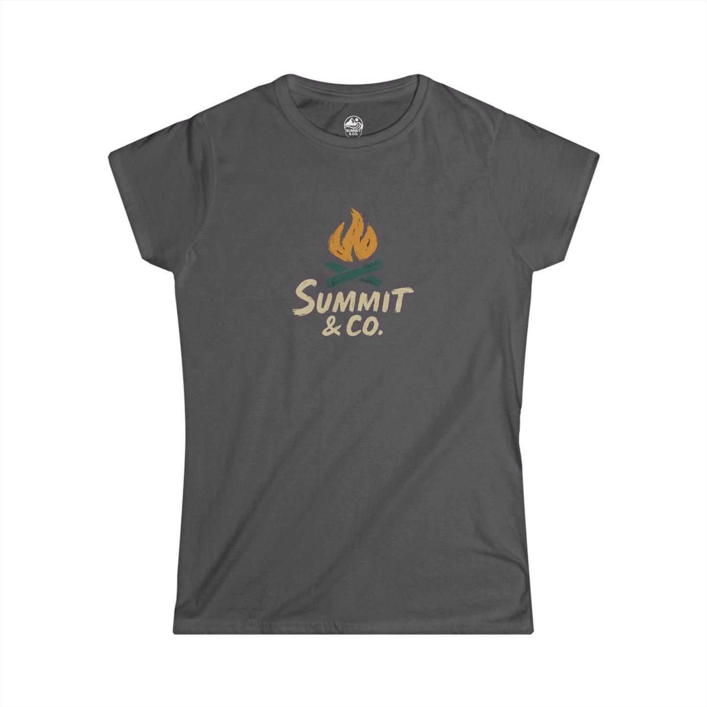 Summit&Co. Women's Slim Brush Fire Tee