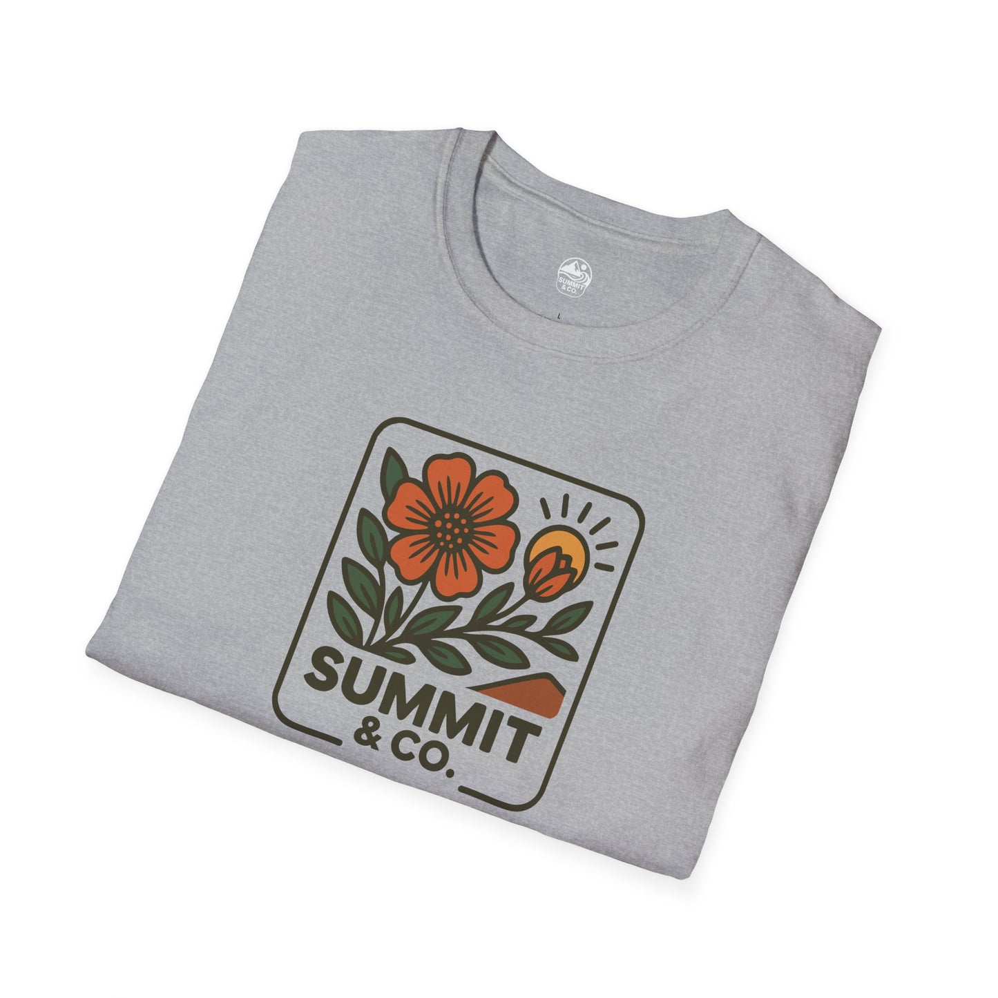 Summit&Co. Softsyle Tee-Flowers