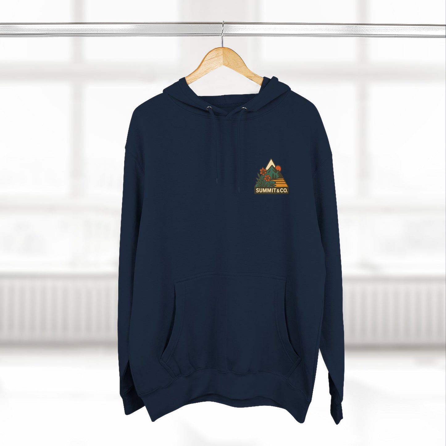 Summit&Co. Triangle Flower Hoodie