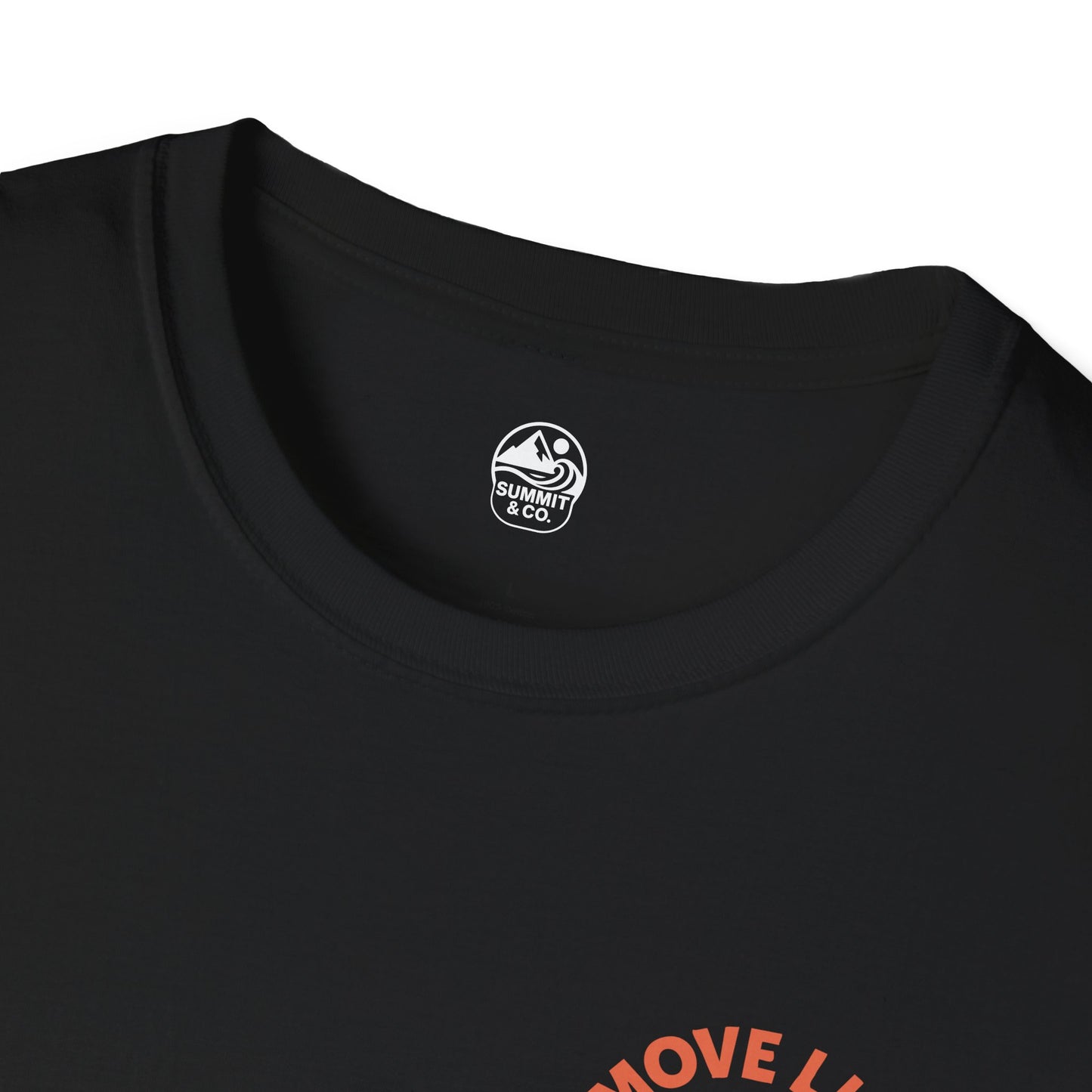 Summit&Co. Softstyle Tee-Surfer Woman (w/Back Design)
