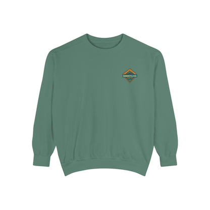 Women's Garment-Dyed Diamond Sweatshirt