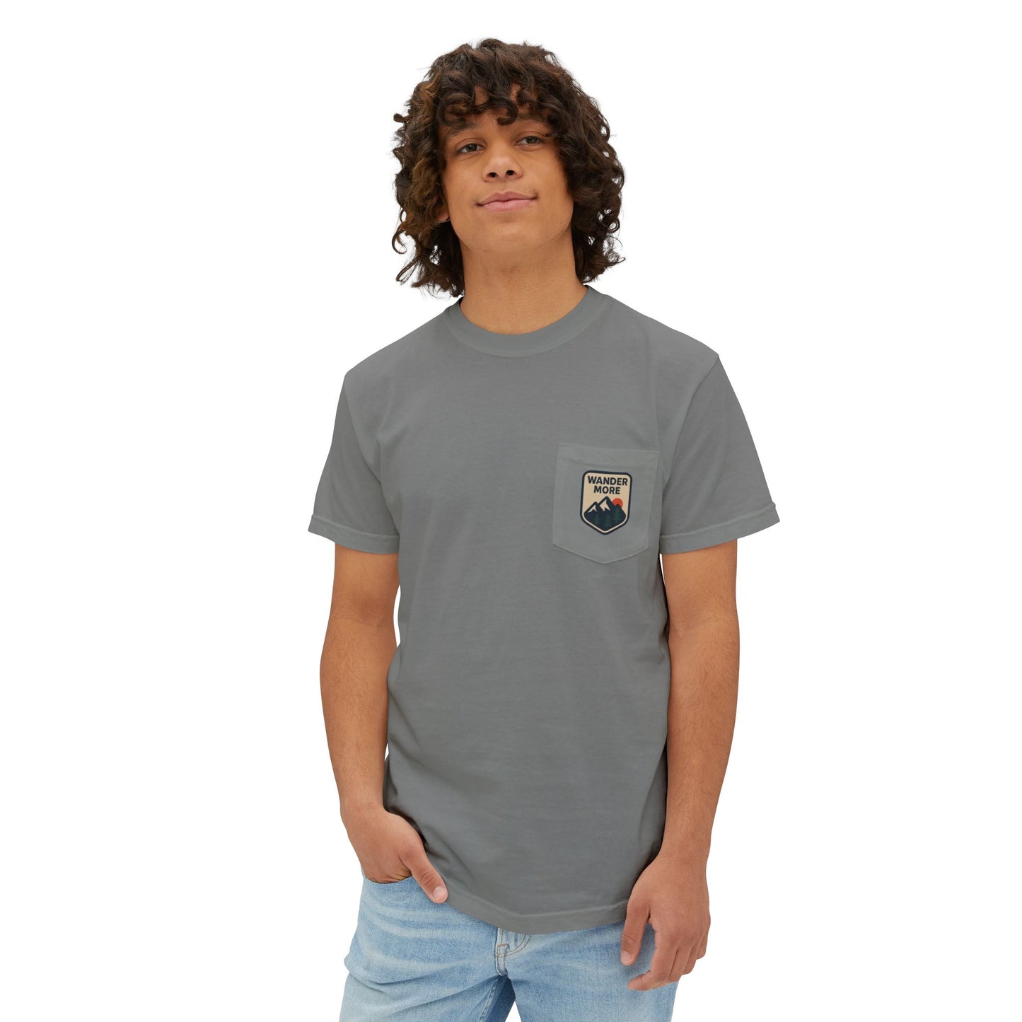 Summit&Co. Pocket Tee-Wander More