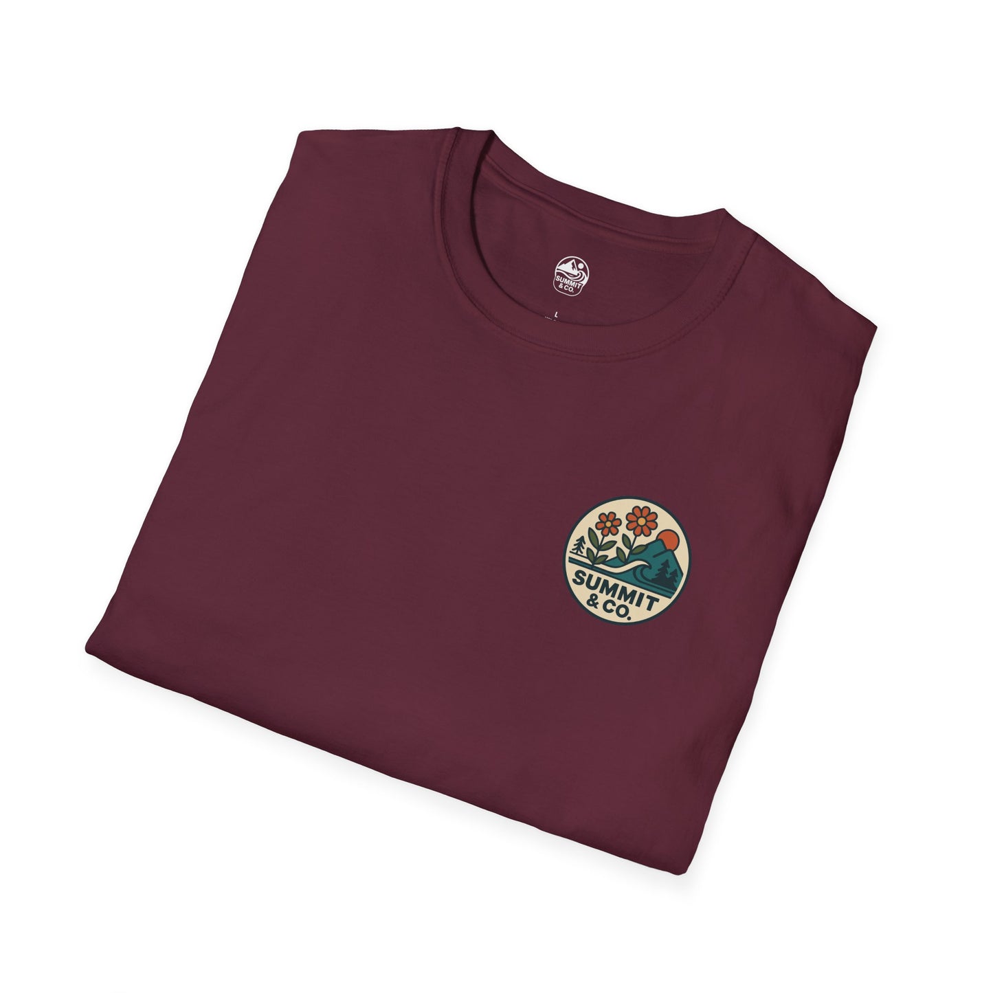 Summit&Co. Softstyle Tee-Circle Logo