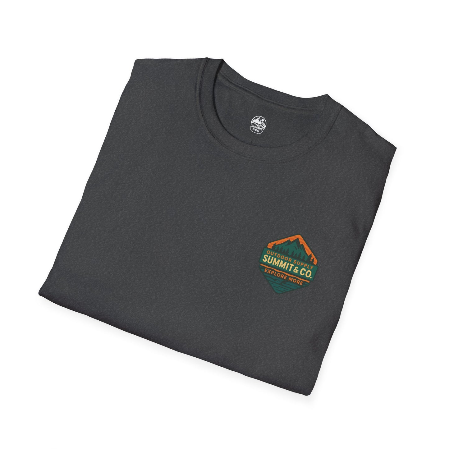 Summit&Co. Softstyle Tee- Hand-drawn Logo