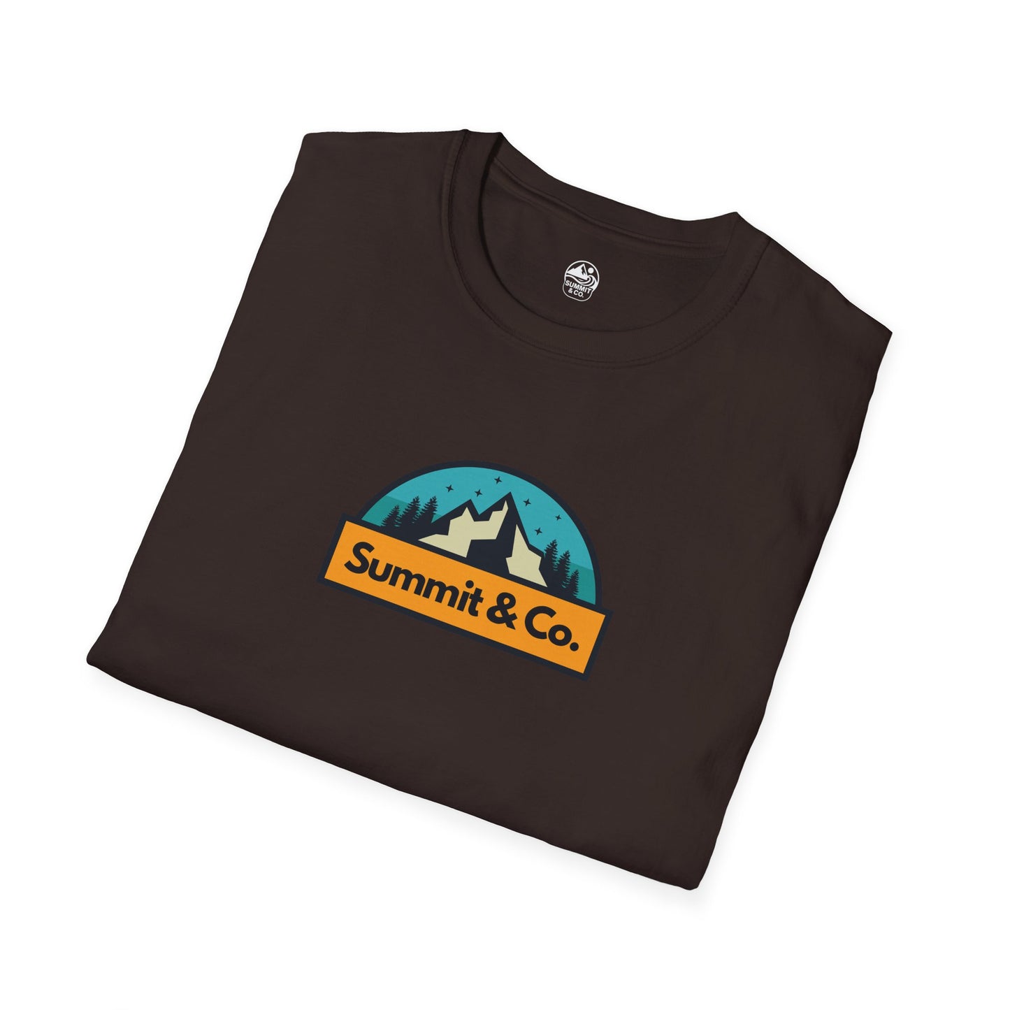 Summit & Co. Softstyle Tee-Vintage Logo